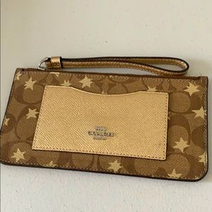 Coach flat wallet/wristlet